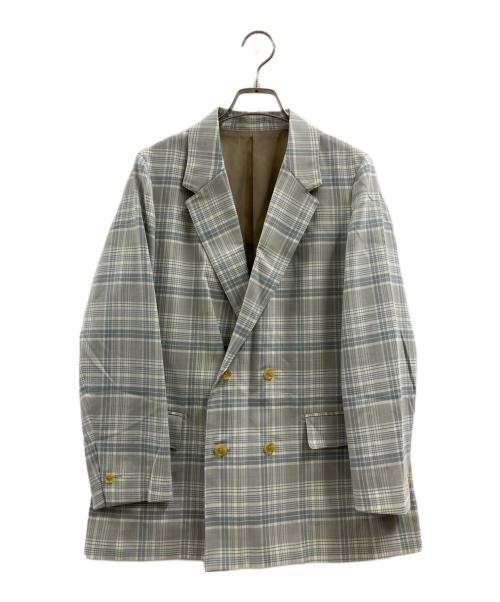 MACKINTOSH PHILOSOPHY（マッキントッシュ フィロソフィー）MACKINTOSH PHILOSOPHY (マッキントッシュ フィロソフィー) ダブルジャケット グレー サイズ:2の古着・服飾アイテム
