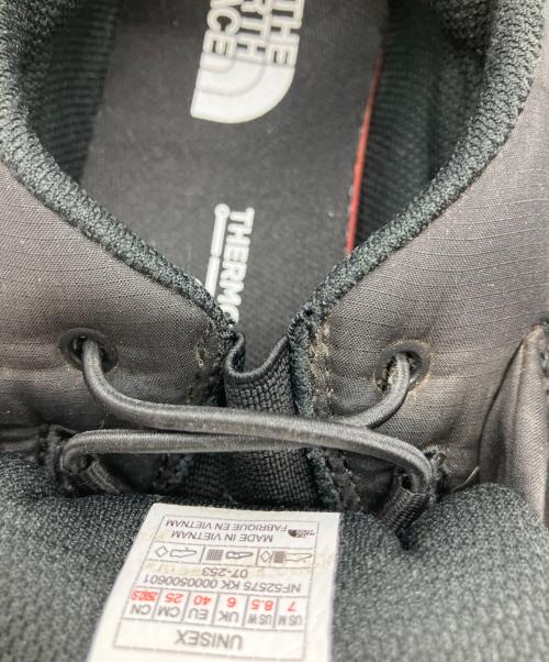 THE NORTH FACE（ザ ノース フェイス）THE NORTH FACE (ザ ノース フェイス) THE NORTH FACE　ヌプシ ローファー ブラック サイズ:25㎝の古着・服飾アイテム