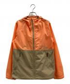 THE NORTH FACEザ ノース フェイス）の古着「コンパクトジャケット」｜オレンジ×ブラウン