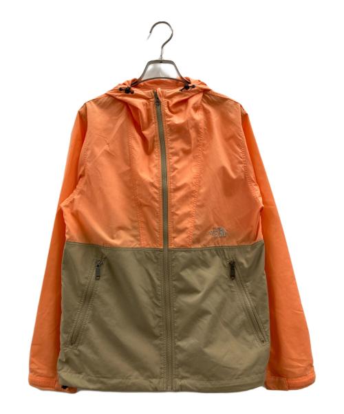 THE NORTH FACE（ザ ノース フェイス）THE NORTH FACE (ザ ノース フェイス) コンパクトジャケット オレンジ×ブラウン サイズ:Lの古着・服飾アイテム