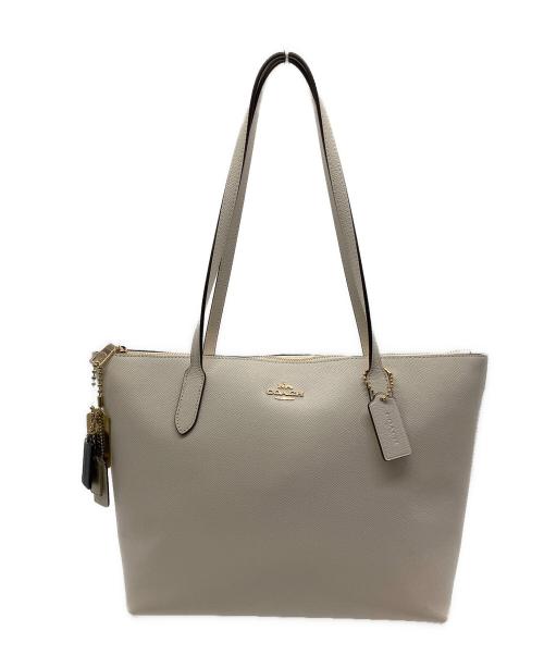 COACH（コーチ）COACH (コーチ) COACH トートバッグ アイボリーの古着・服飾アイテム