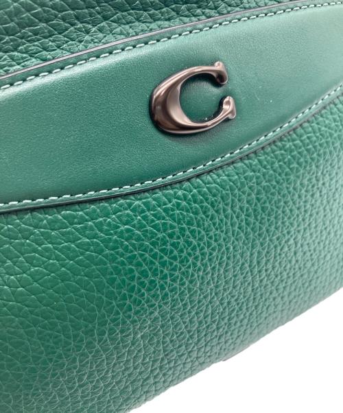 COACH（コーチ）COACH (コーチ) ショルダーバッグ カメラ バッグ グリーンの古着・服飾アイテム