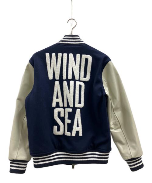 WIND AND SEA（ウィンダンシー）WIND AND SEA (ウィンダンシー) スタジャン ネイビー サイズ:Mの古着・服飾アイテム