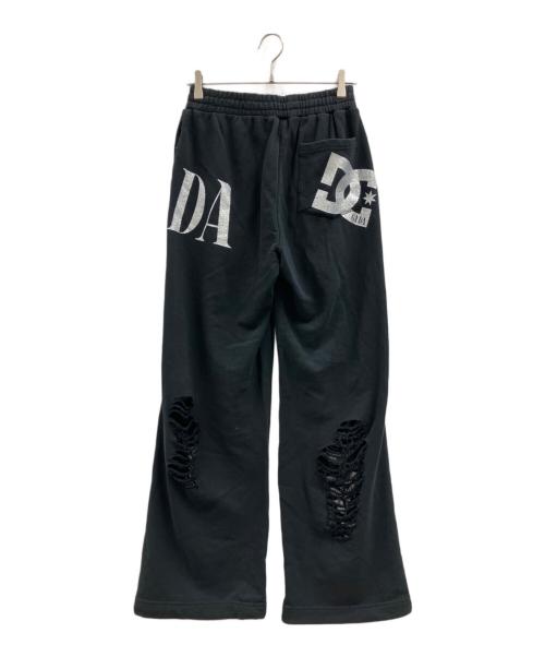 DC SHOE CO.USA（ディーシー シューコー ユーエスエー）DC SHOE CO.USA (ディーシー シューコー ユーエスエー) GYDA (ジェイダ) ダメージ加工スウェットパンツ ブラック サイズ:FREE 未使用品の古着・服飾アイテム