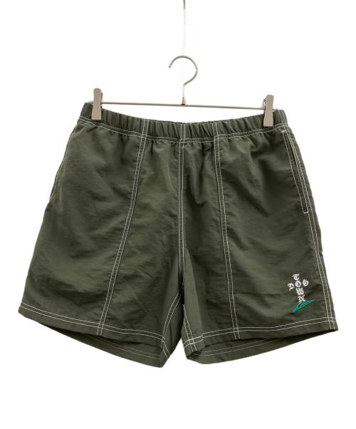 Quiksilver（クイックシルバー）Quiksilver (クイックシルバー) DOG TOWN (ドッグ タウン) DTQS NYLON SHORTS カーキ サイズ:M 未使用品の古着・服飾アイテム