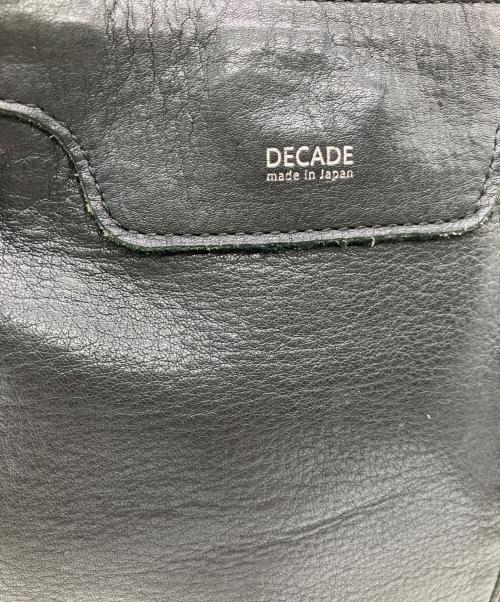 DECADE（ディケイド）DECADE (ディケイド) DECADE　ショルダーバッグ ブラックの古着・服飾アイテム