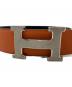 HERMES (エルメス) HERMESコンスタンスベルト　　ベルト オレンジ：60000円