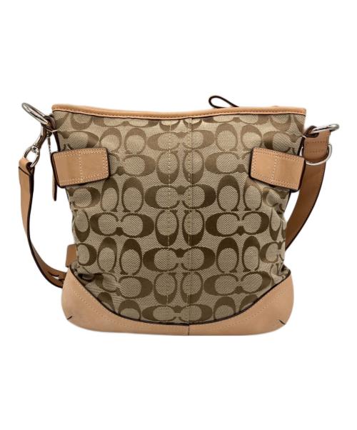 COACH（コーチ）COACH (コーチ) COACH　ショルダーバッグ ベージュの古着・服飾アイテム