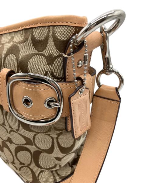 COACH（コーチ）COACH (コーチ) COACH　ショルダーバッグ ベージュの古着・服飾アイテム
