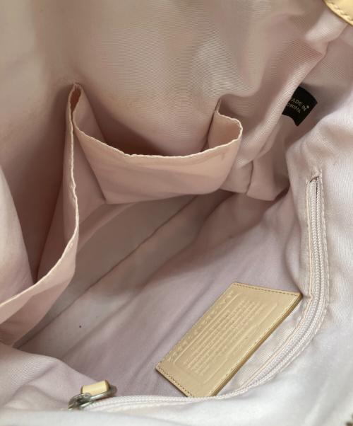 COACH（コーチ）COACH (コーチ) COACH　ショルダーバッグ ベージュの古着・服飾アイテム