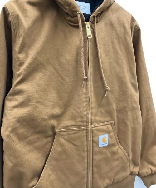 CarHartt（カーハート）CarHartt (カーハート) CarHartt　ジップジャケット ブラウン サイズ:Lの古着・服飾アイテム