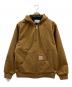 CarHartt（カーハート）の古着「CarHartt　ジップジャケット」｜ブラウン