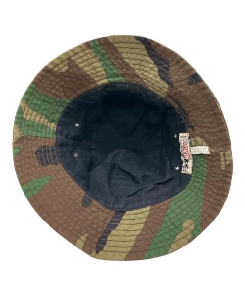 stussy（ステューシー）stussy (ステューシー) バケットハット オリーブの古着・服飾アイテム