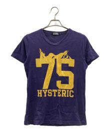 Hysteric Glamour（ヒステリックグラマー）の古着「半袖カットソー」｜パープル