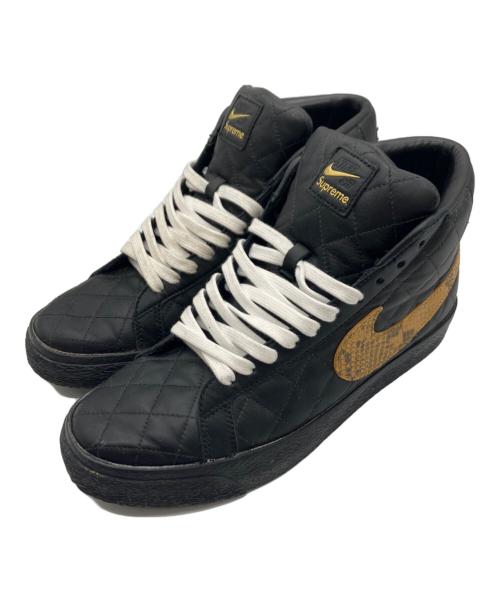 NIKE（ナイキ）NIKE (ナイキ) Supreme (シュプリーム) SB ZOOM BLAZER MID QS ブラック サイズ:26.5の古着・服飾アイテム