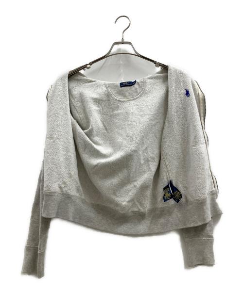POLO RALPH LAUREN（ポロ・ラルフローレン）POLO RALPH LAUREN (ポロ・ラルフローレン) ジップパーカー グレー サイズ:Sの古着・服飾アイテム