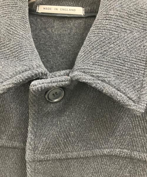 MONTGOMERY（モンゴメリー）MONTGOMERY (モンゴメリー) ステンカラーコート ブラック サイズ:46の古着・服飾アイテム