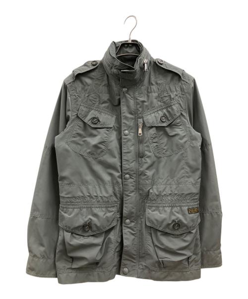 POLO RALPH LAUREN（ポロ・ラルフローレン）POLO RALPH LAUREN (ポロ・ラルフローレン) ミリタリージャケット グレー サイズ:Sの古着・服飾アイテム