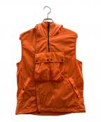 C.P COMPANYシーピーカンパニー）の古着「GOGGLE JACKET」｜オレンジ