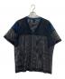 moussy (マウジー) RUSSELL ATHLETIC (ラッセルアスレチック) メッシュゲームシャツ ブラック×ネイビー サイズ:FREE：5000円