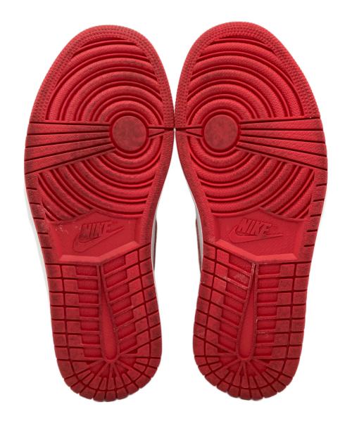NIKE（ナイキ）NIKE (ナイキ) Air Jordan 1 High OG Heritage レッド×ホワイト サイズ:28の古着・服飾アイテム
