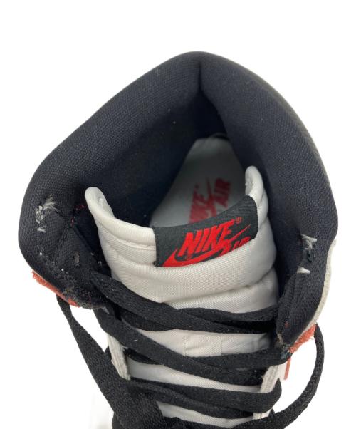 NIKE（ナイキ）NIKE (ナイキ) Air Jordan 1 High OG Heritage レッド×ホワイト サイズ:28の古着・服飾アイテム