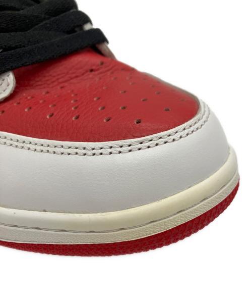 NIKE（ナイキ）NIKE (ナイキ) Air Jordan 1 High OG Heritage レッド×ホワイト サイズ:28の古着・服飾アイテム
