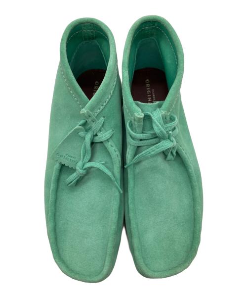 CLARKS ORIGINALS（クラークス オリジナルズ）Clarks Originals (クラークス オリジナルズ) Wallabee グリーン サイズ:28の古着・服飾アイテム