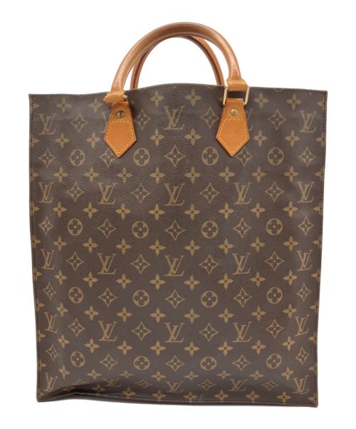 LOUIS VUITTON（ルイ ヴィトン）LOUIS VUITTON (ルイ ヴィトン) LOUIS VUITTON　サックプラ　トートバッグ ブラウンの古着・服飾アイテム