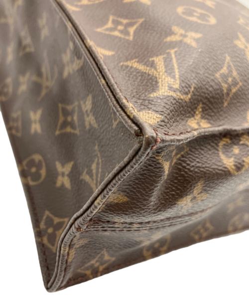 LOUIS VUITTON（ルイ ヴィトン）LOUIS VUITTON (ルイ ヴィトン) LOUIS VUITTON　サックプラ　トートバッグ ブラウンの古着・服飾アイテム