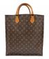 LOUIS VUITTON (ルイ ヴィトン) LOUIS VUITTON　サックプラ　トートバッグ ブラウン：40000円