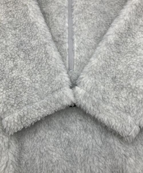 COTTON PAN（コットンパン）COTTON PAN (コットンパン) ハーフジップボアジャケット ホワイト サイズ:1の古着・服飾アイテム
