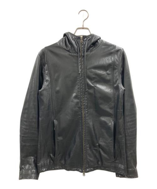 Shama（シャマ）Shama (シャマ) レザージャケット ブラック サイズ:40の古着・服飾アイテム