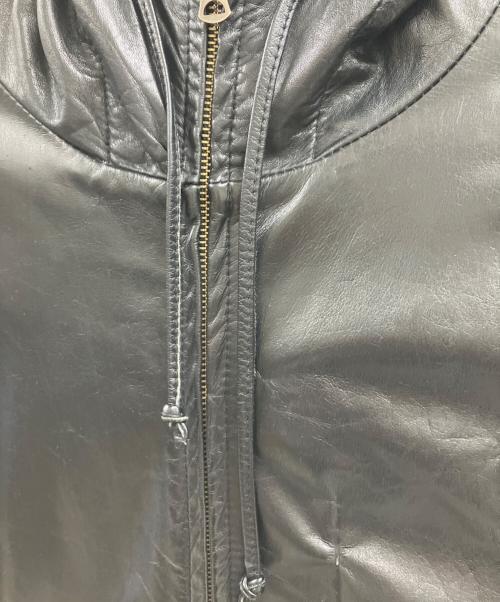 Shama（シャマ）Shama (シャマ) レザージャケット ブラック サイズ:40の古着・服飾アイテム