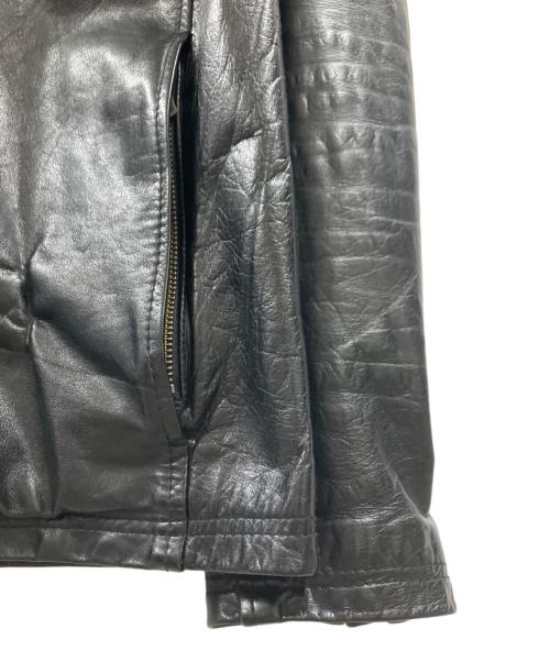 Shama（シャマ）Shama (シャマ) レザージャケット ブラック サイズ:40の古着・服飾アイテム