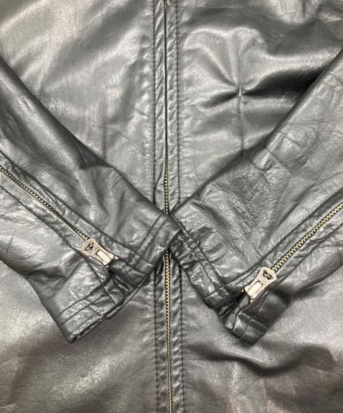 Shama（シャマ）Shama (シャマ) レザージャケット ブラック サイズ:40の古着・服飾アイテム