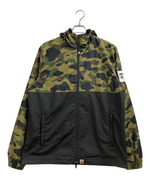 A BATHING APE（アベイシングエイプ）A BATHING APE (アベイシングエイプ) マウンテンパーカー オリーブ サイズ:Mの古着・服飾アイテム