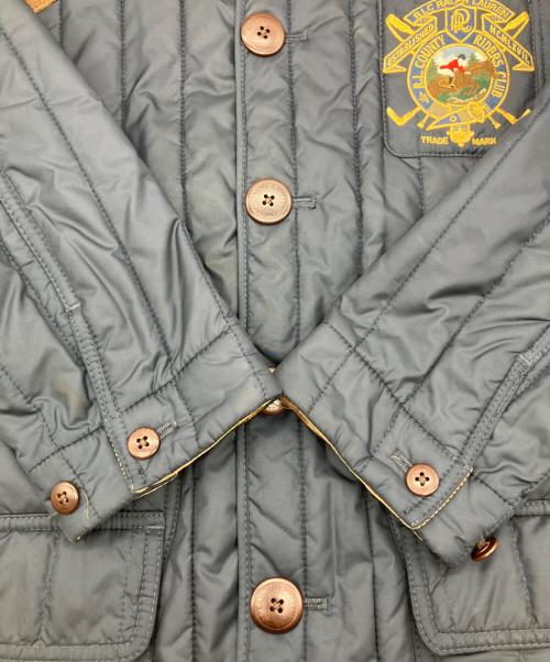 RALPH LAUREN（ラルフローレン）RALPH LAUREN (ラルフローレン) キルティングジャケット ネイビー サイズ:11の古着・服飾アイテム