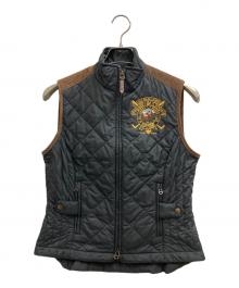 RALPH LAUREN（ラルフローレン）の古着「キルティングベスト」｜ブラック