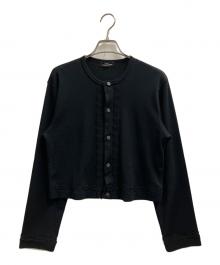 tricot COMME des GARCONS（トリココムデギャルソン）の古着「薄手カーディガン」｜ブラック