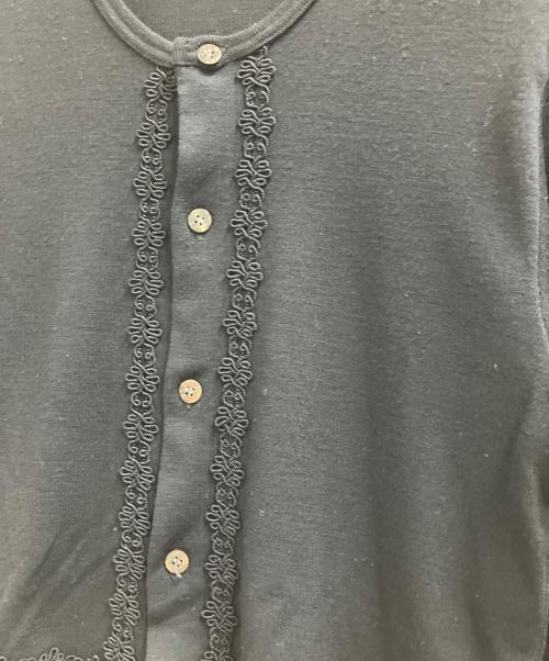 tricot COMME des GARCONS（トリココムデギャルソン）tricot COMME des GARCONS (トリココムデギャルソン) 薄手カーディガン ブラック サイズ:不明の古着・服飾アイテム