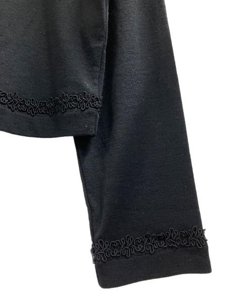 tricot COMME des GARCONS（トリココムデギャルソン）tricot COMME des GARCONS (トリココムデギャルソン) 薄手カーディガン ブラック サイズ:不明の古着・服飾アイテム