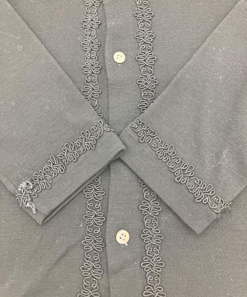 tricot COMME des GARCONS（トリココムデギャルソン）tricot COMME des GARCONS (トリココムデギャルソン) 薄手カーディガン ブラック サイズ:不明の古着・服飾アイテム
