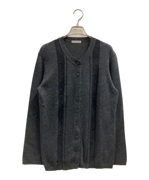 ISSEY MIYAKE（イッセイミヤケ）ISSEY MIYAKE (イッセイミヤケ) 薄手カーディガン ブラック サイズ:Mの古着・服飾アイテム