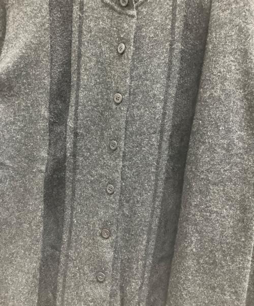ISSEY MIYAKE（イッセイミヤケ）ISSEY MIYAKE (イッセイミヤケ) 薄手カーディガン ブラック サイズ:Mの古着・服飾アイテム