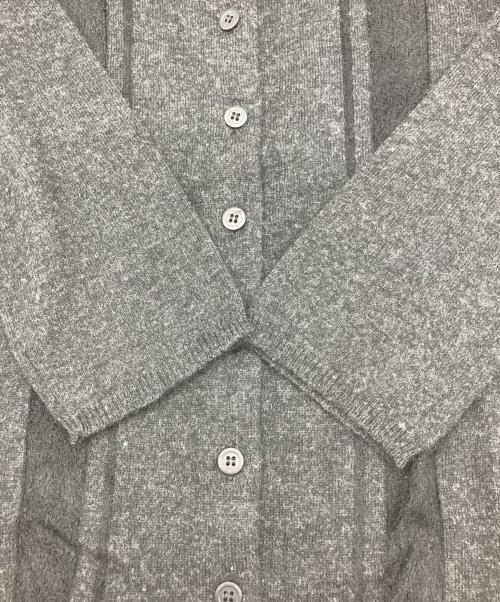 ISSEY MIYAKE（イッセイミヤケ）ISSEY MIYAKE (イッセイミヤケ) 薄手カーディガン ブラック サイズ:Mの古着・服飾アイテム