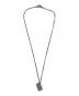 DIOR (ディオール) DIOR　プレートネックレス：10000円