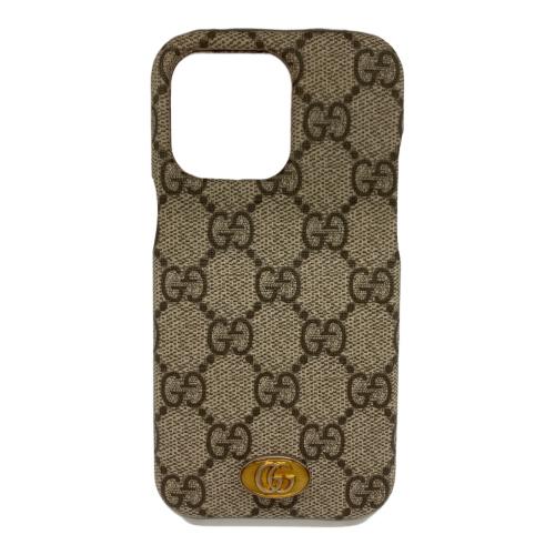 GUCCI（グッチ）GUCCI (グッチ) GUCCI　スマホケース 701332・617664 iPhone13Pro対応の古着・服飾アイテム
