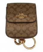 COACHコーチ）の古着「COACH　バッグチャーム」｜ベージュ