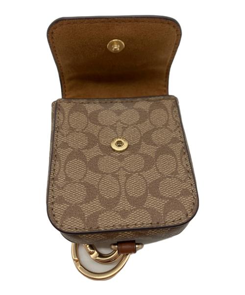 COACH（コーチ）COACH (コーチ) COACH　バッグチャーム ベージュの古着・服飾アイテム